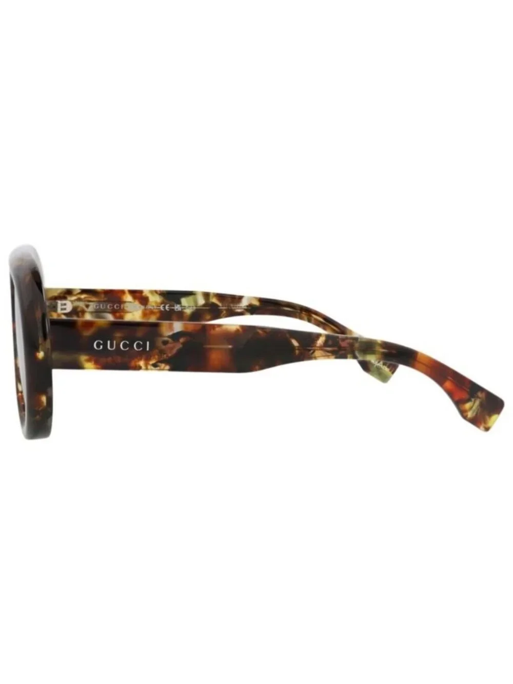 New Gucci Mens Aviator Havana Havana Grey Fashion Designer Sunglasses